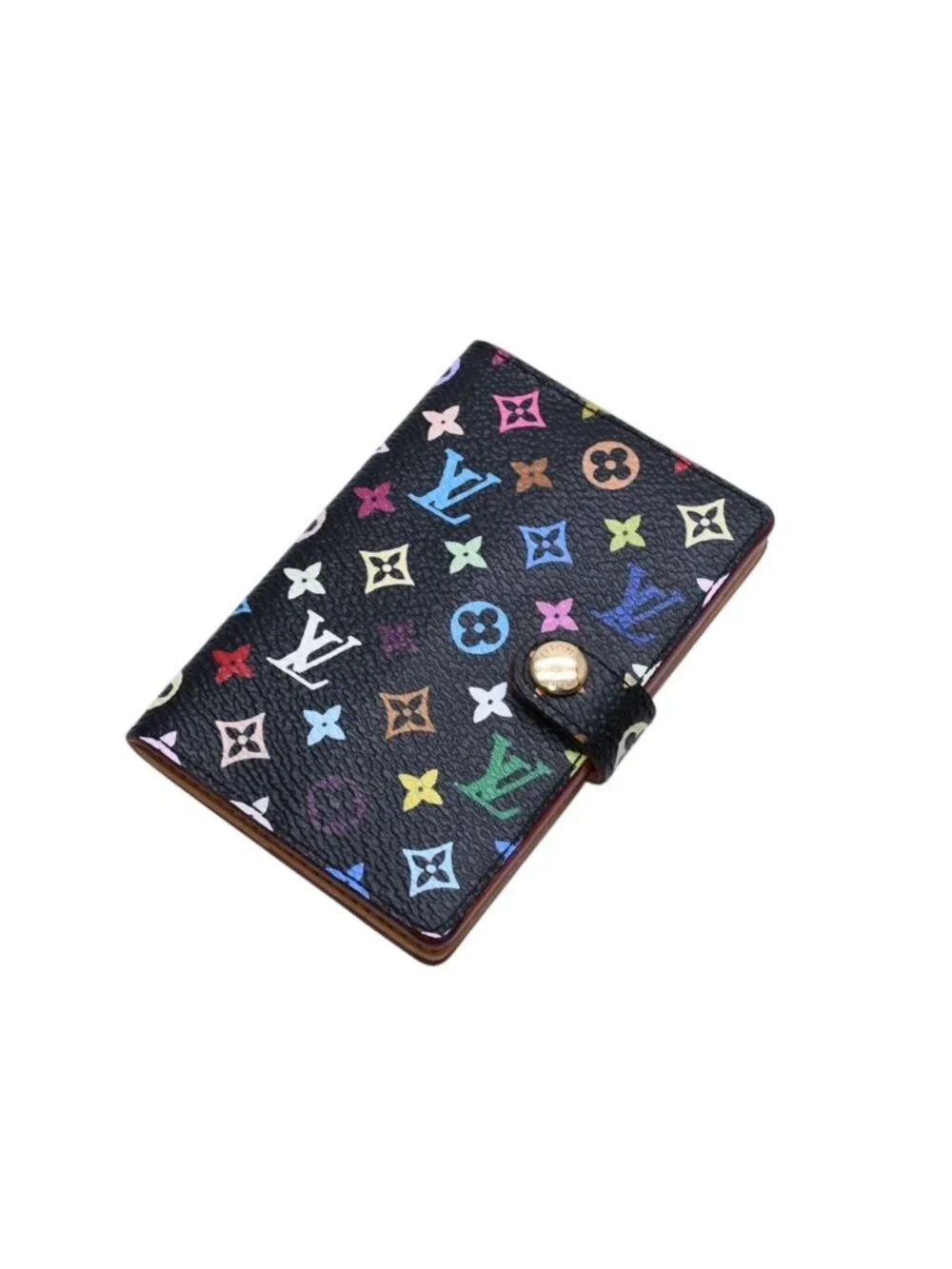 Louis Vuitton Carnet Duval Agenda Mini Notebook Cover Monogram Multicolor
